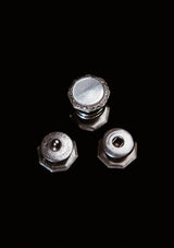 Original 1920's Art Deco Mother Of Pearl Snap Cufflinks