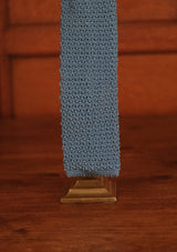 Silk Knitted Tie - Jade Green
