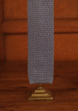 Silk Knitted Tie - Slate Grey