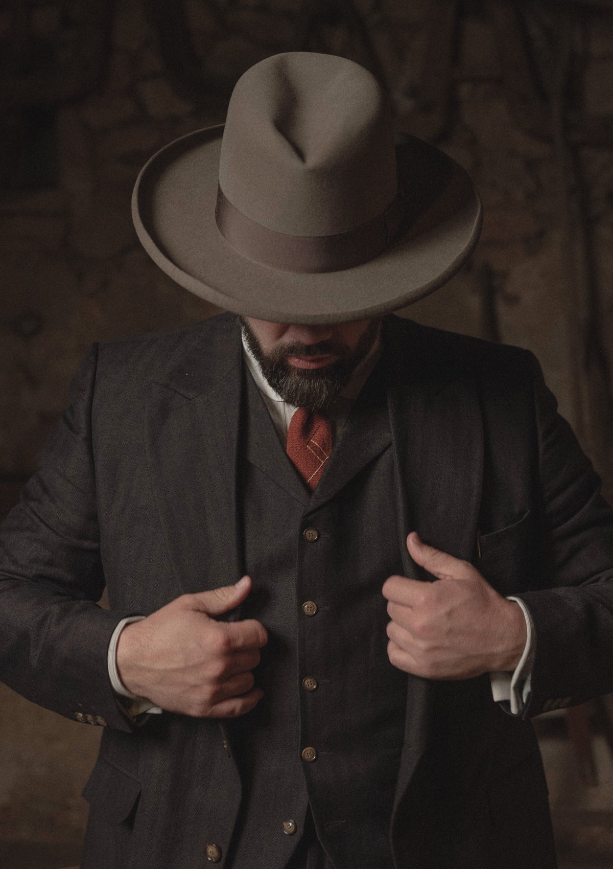 Longmont Wide Brim Western Fedora