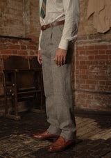 Munro Classic Trouser - Grey Prince of Wales