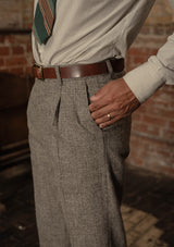 Munro Classic Trouser - Grey Prince of Wales