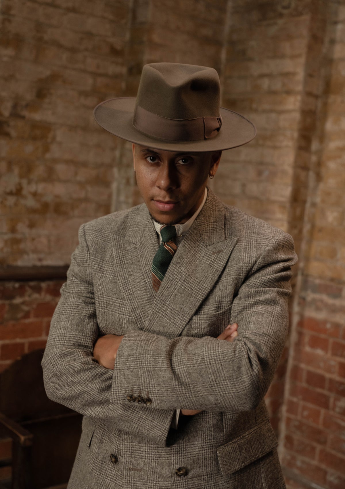 Munro Double Breasted Jacket - Grey Prince of Wales