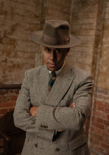 Munro Double Breasted Jacket - Grey Prince of Wales