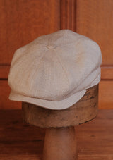 Ridgmount Baker Boy - (Narrow-Width) Thatched Silk Herringbone