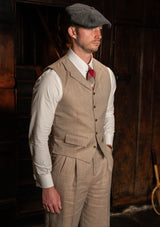 Brockman Waistcoat - Oatfield Herringbone