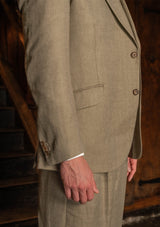 The Coleman Suit - Sage Herringbone
