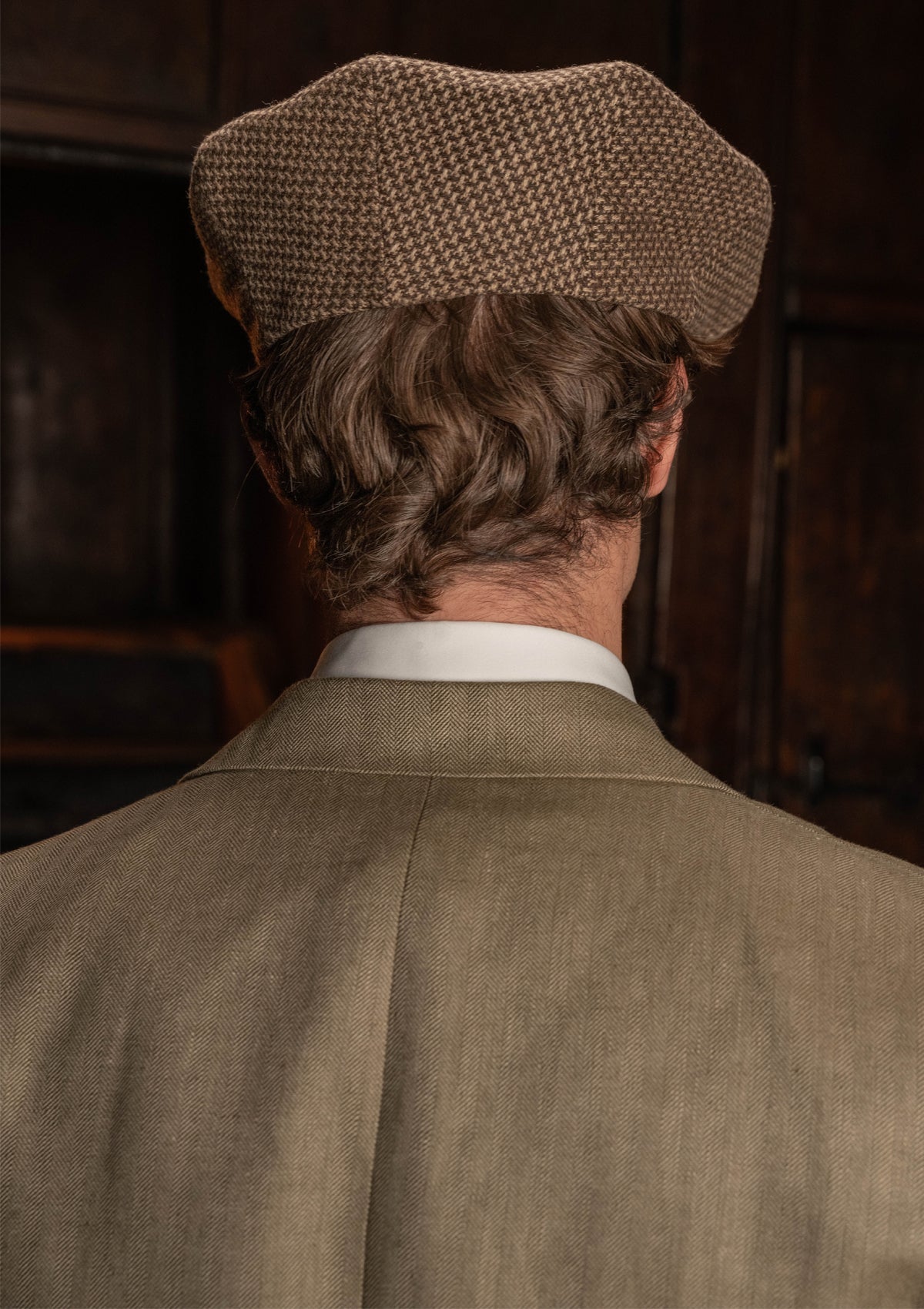 Coleman Jacket - Sage Herringbone