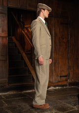 The Coleman Suit - Sage Herringbone