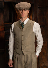 The Coleman Suit - Sage Herringbone