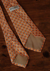 Classic Silk Tie - Thornfield Saffron