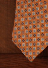 Classic Silk Tie - Thornfield Saffron