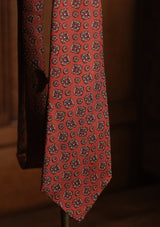 Classic Silk Tie - Poppy Grove