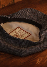 Regency 50 Pence Flat Cap - Blue Prince Of Wales Check