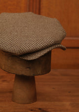 Regency 50 Pence Flat Cap - Acorn Mosaic Check Cashmere & Wool Blend
