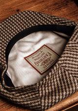 Regency 50 Pence Cap - Houndstooth Cashmere Silk Blend