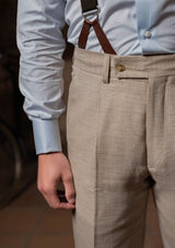 Rivera Classic Trouser - Light Prince of Wales
