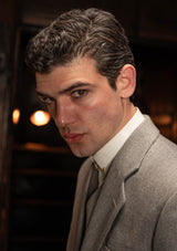 Rivera Pleated Pocket Jacket - Dove Stone Grey