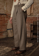 The Rivera 3 Piece Suit - Oatstone Herringbone