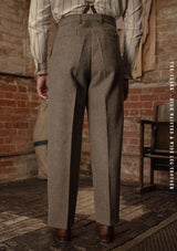 The Rivera 3 Piece Suit - Oatstone Herringbone