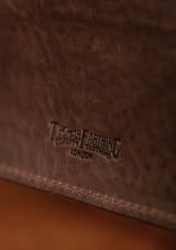 The Regent Saddle Leather Satchel - Dark Brown
