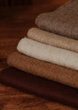 Merino Wool Scarf -  Black