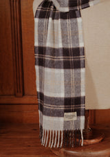 Merino Wool Scarf - Bannockbane Silver