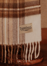 Merino Wool Scarf - Natural Dress Stewart