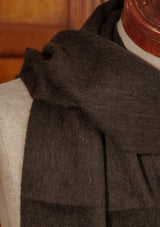 Merino Wool Scarf - Mocha