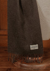 Merino Wool Scarf - Mocha