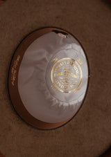 Lawson Open Crown Fedora - Sepia & Dark Brown