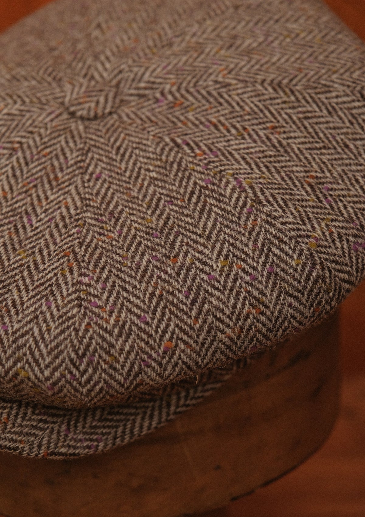 Stanton Baker Boy - (Wide-Width) Ash Fleck Herringbone Tweed