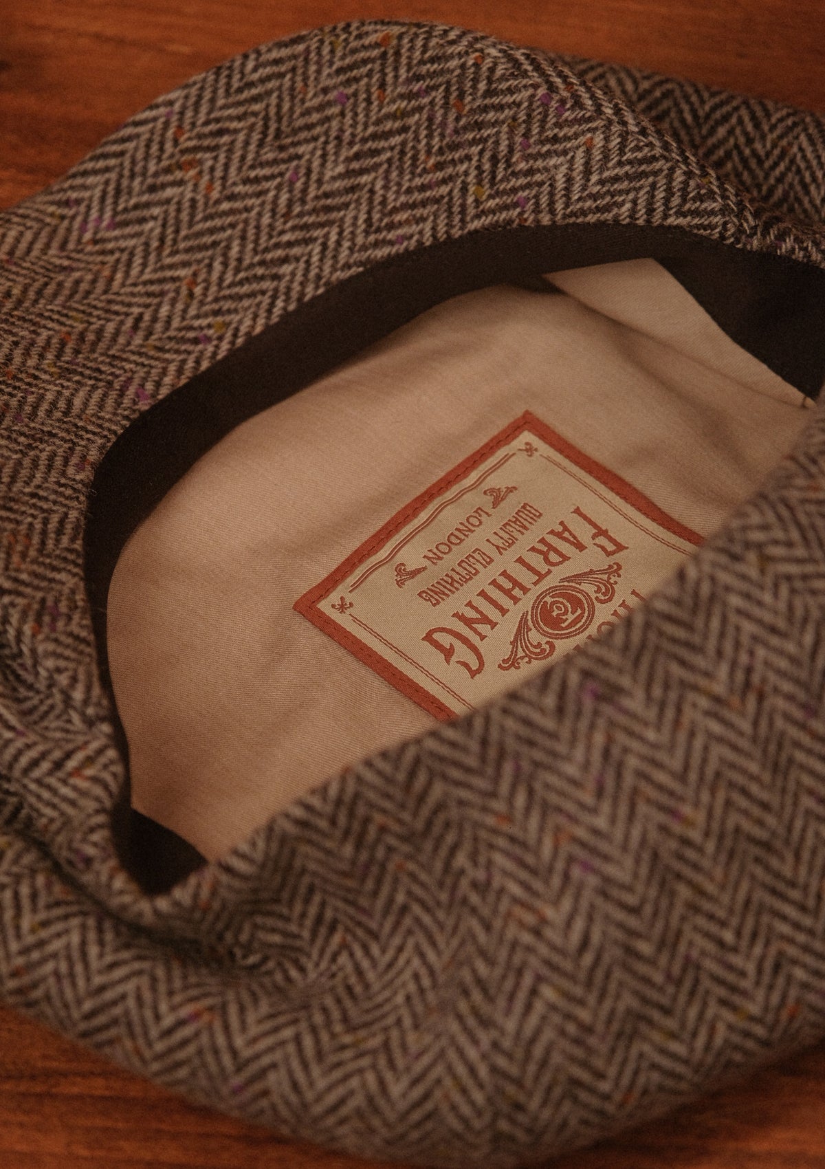 Stanton Baker Boy - (Wide-Width) Ash Fleck Herringbone Tweed