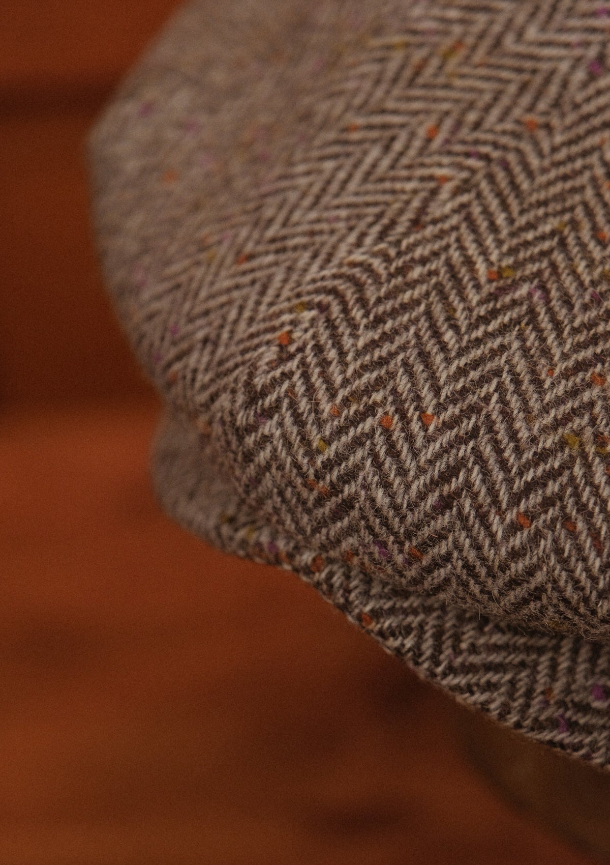 Stanton Baker Boy - (Wide-Width) Ash Fleck Herringbone Tweed