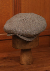 Stanton Baker Boy - (Wide-Width) Ash Fleck Herringbone Tweed