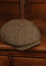 Fulton Baker Boy - (Mid-Width) Harlequin Moss Donegal Tweed