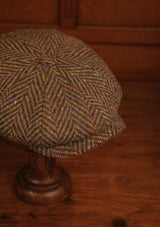 Fulton Baker Boy - (Mid-Width) Harlequin Moss Donegal Tweed