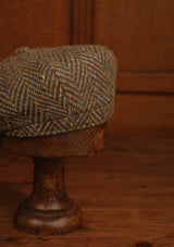 Fulton Baker Boy - (Mid-Width) Harlequin Moss Donegal Tweed