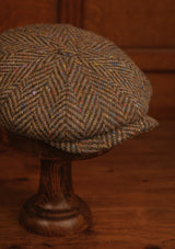 Fulton Baker Boy - (Mid-Width) Harlequin Moss Donegal Tweed