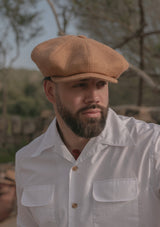 Stanton Baker Boy - (Wide-Width) Rustic Peach Jute