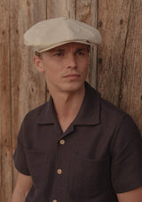 Stanton Baker Boy - (Wide-Width) White Linen