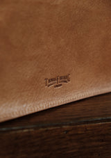 The Regent Saddle Leather Satchel - Tan