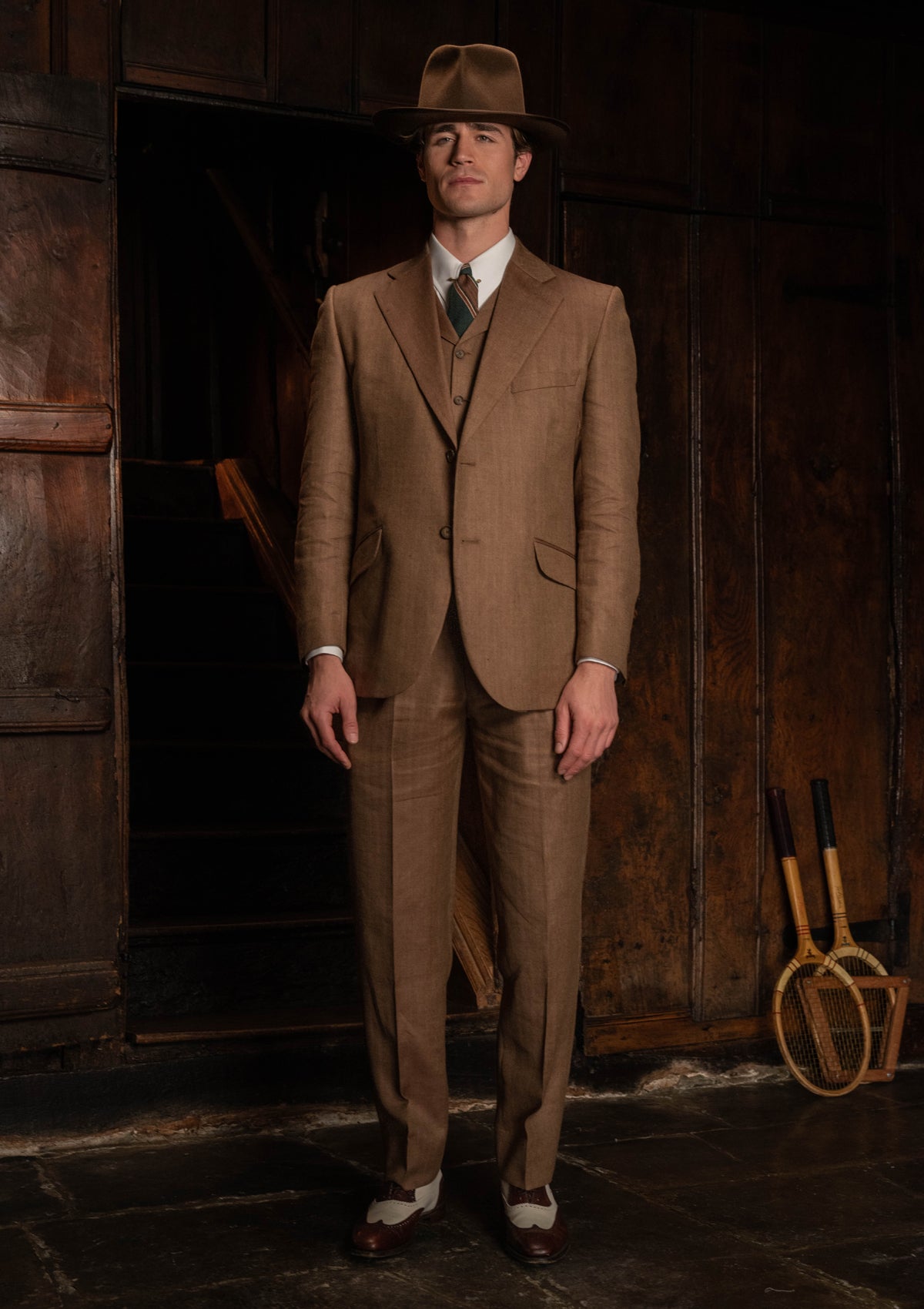 Coleman Jacket - Toasted Grain Herringbone