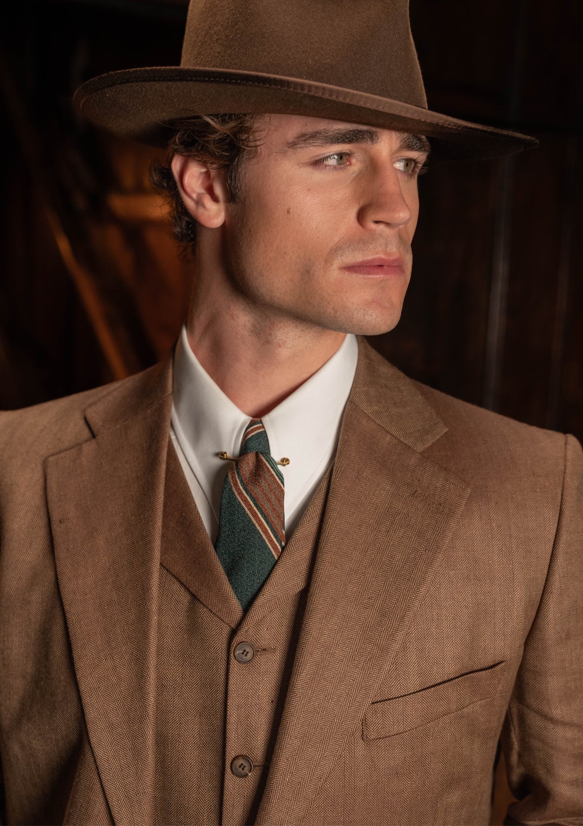 Coleman Jacket - Toasted Grain Herringbone