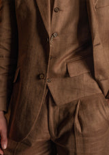 Coleman Jacket - Toasted Grain Herringbone