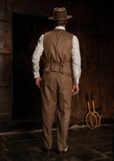 The Coleman Suit - Toasted Grain Herringbone