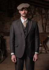 Brockman Waistcoat - Tobacco Herringbone