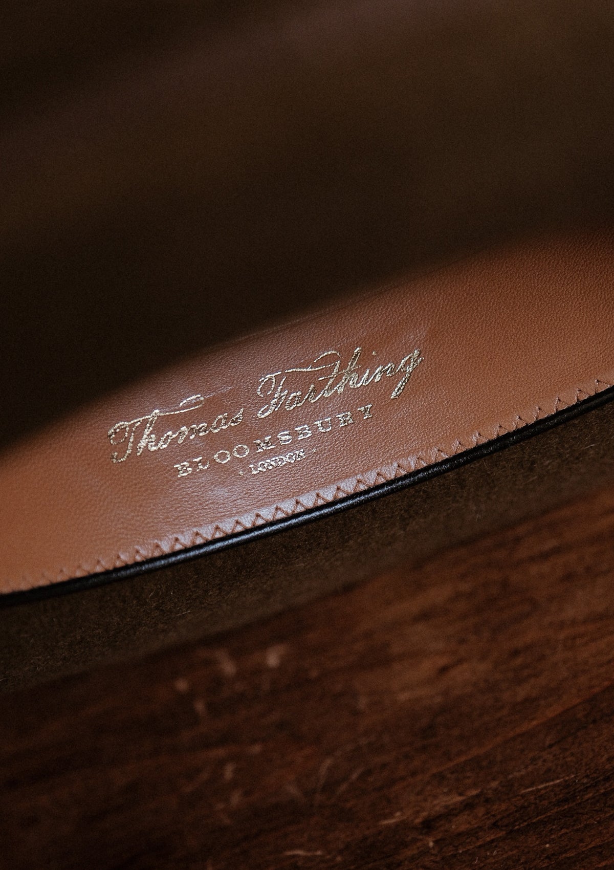 Lawson Open Crown Fedora - Tobacco