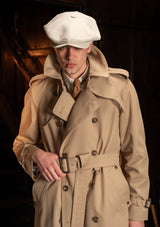 The Bogart Trench Coat - Stone