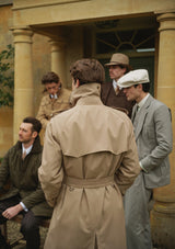 The Bogart Trench Coat - Stone
